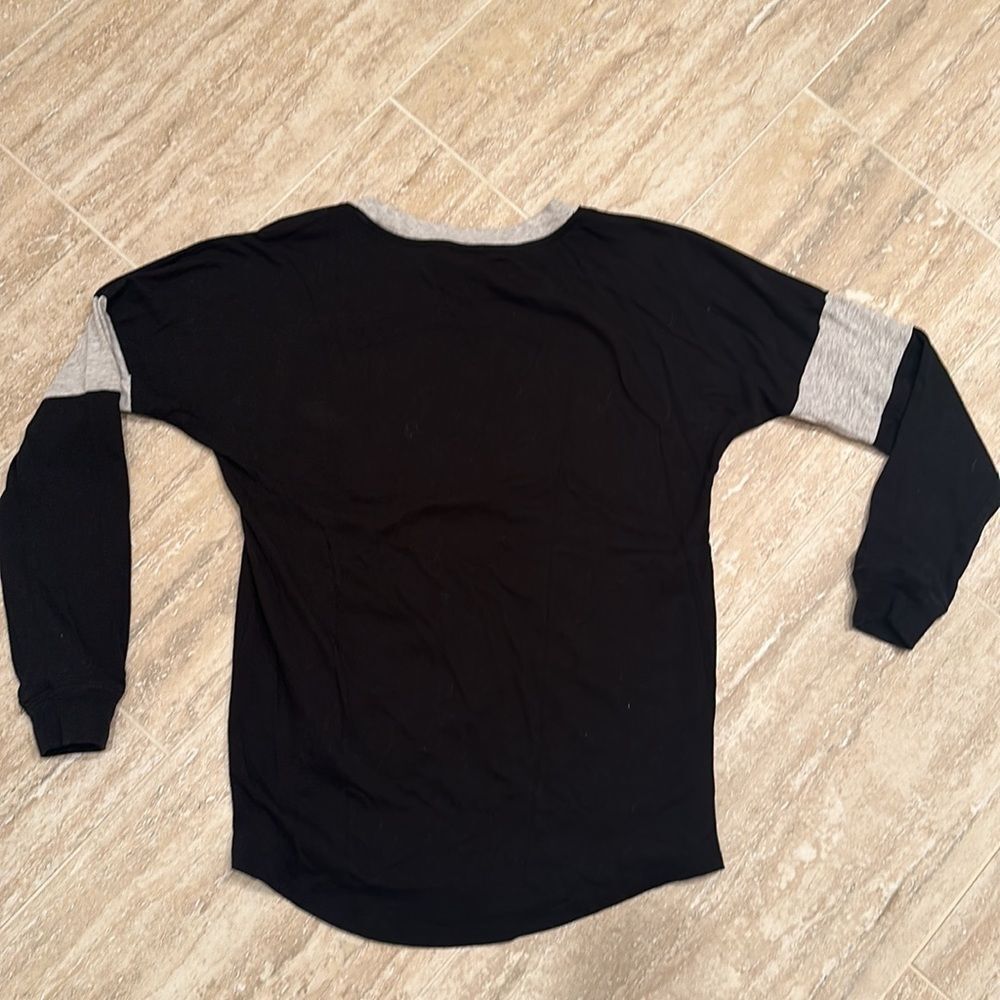 PINK long sleeve sparkle logo T-shirt - size XS - Picture 5 of 5